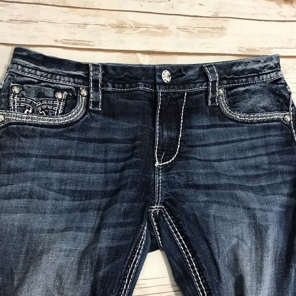 Rock Revival Maggie Boot Easy Jeans Size 30 bootcut - Picture 8 of 16